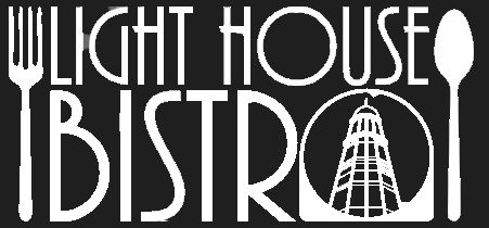 Light House Bistro Black and White Logo